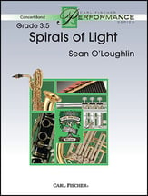Spirals of Light Concert Band sheet music cover